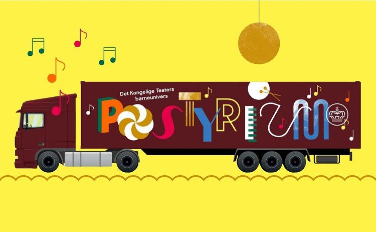 Fra denne uge og frem til 24. september ruller 'Postyrium' rundt og spiller teater for børn i hele landet.