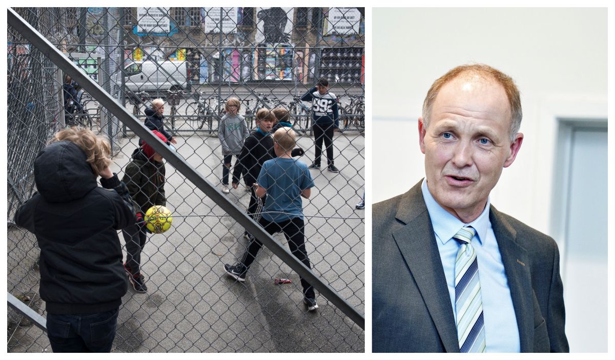 Der kan blive ekstra trængsel i mange skolegårde - og klasser, når nu der kommer mange ukrainske flygtningebørn til landet. Det kan komme til at trække hårde veksler på velfærds-danskerne, forudser KL-formand Martin Damm.