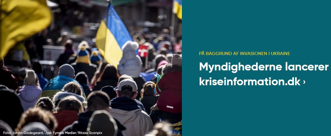 Udenrigsministeriet har lanceret en ny borgerrettet hjemmeside på baggrund af invasionen i Ukraine.