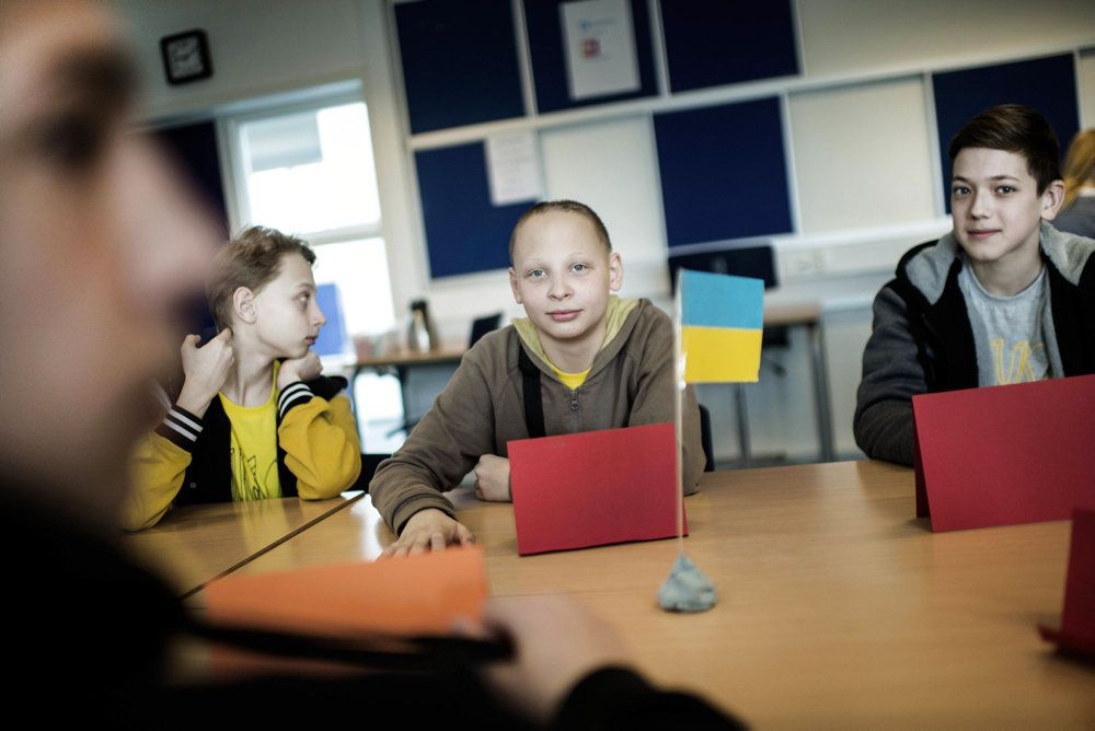 Hundredvis af pensionerede pædagoger og pædagoger på efterløn har takket ja til at hjælpe skoler og daginstitutioner med at lette presset fra den store tilstrømning af ukrainske børn. (Arkivfoto).
