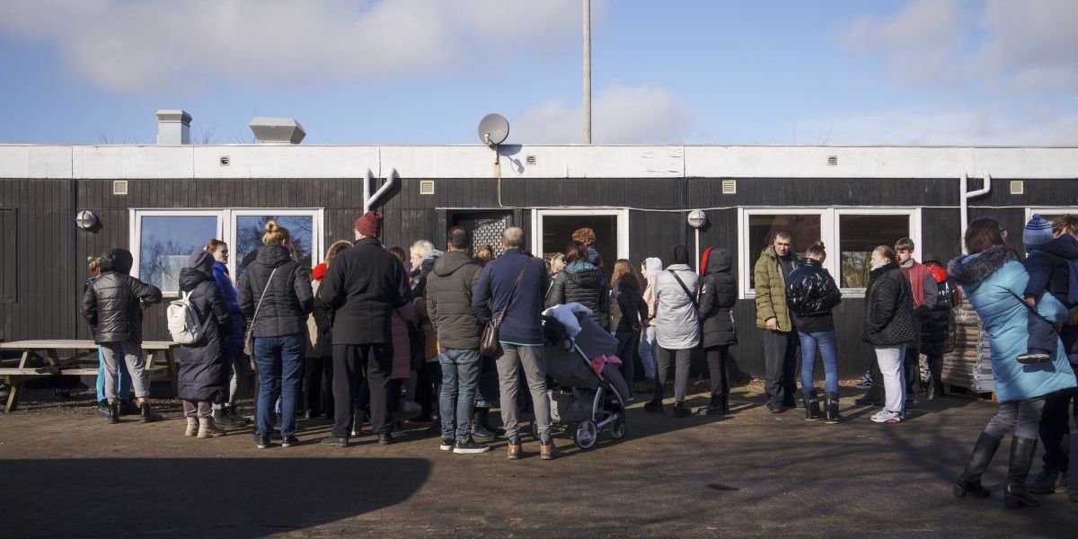 (Arkiv) Ukrainske flygtninge risikerer at komme til at arbejde for 70 kroner i timen, viser opringninger fra 3F.