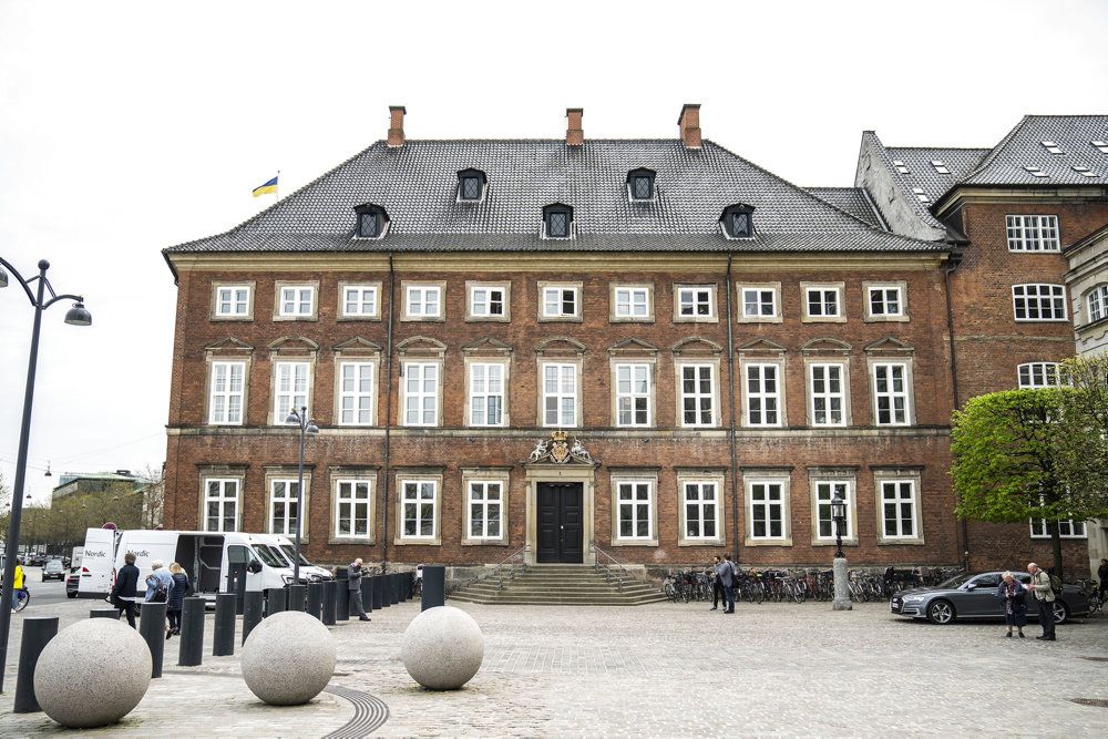 Finansministeriets hjemmeside var blandt de ramte sider. (Arkivfoto.)
