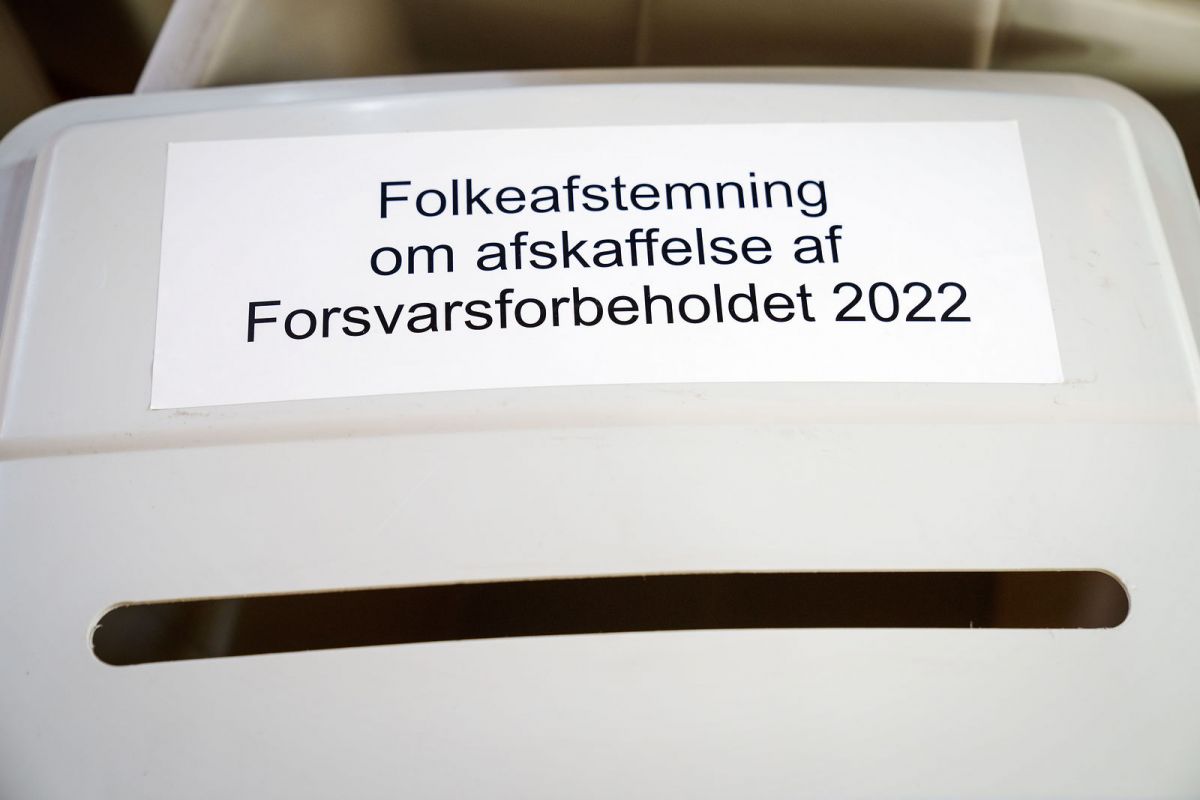 Nordsjælland blev den del af landet, hvor der var den højeste stemmeprocent og størst tilslutning til at droppe forsvarsforbeholdet.