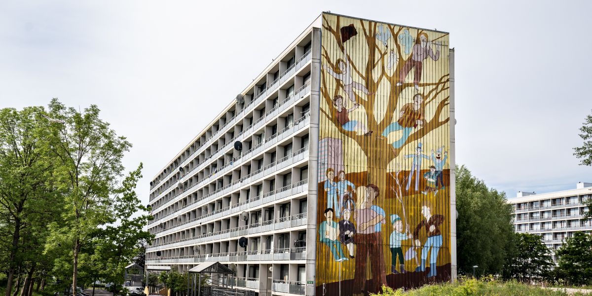 Gellerupparken i Aarhus er én af de boligområder, som er på listen over "omdannelsesområder" (tidligere kaldt hård ghettoliste). Blandt de 15 områder, der har været på siden 2018, går det dog den rigtige vej med flere i beskæftigelse eller i arbejde.
