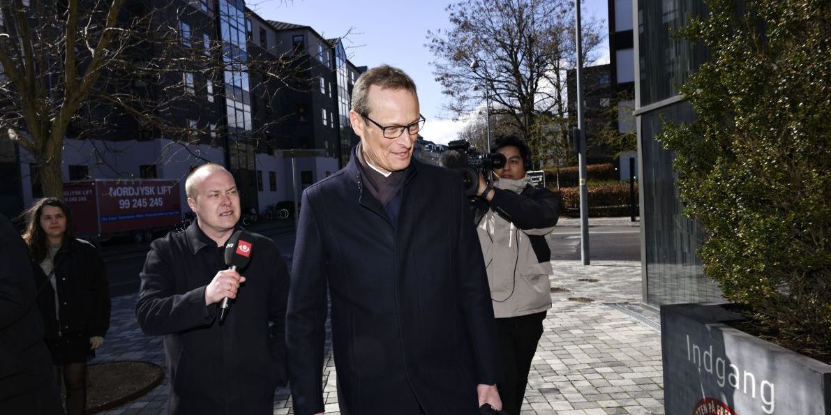 Henrik Studsgaard, der her ses ankomme til genafhøringer i forbindelse med Minksagen - har fået et job fra årsskiftet som chef i Esbjerg Kommune.