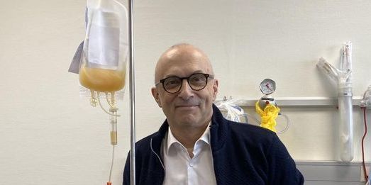 "Jeg er kvinden dybt og evig taknemmelig," skriver borgmester Michael Ziegler om en chilensk kvinde, der vil donere stamceller til ham.