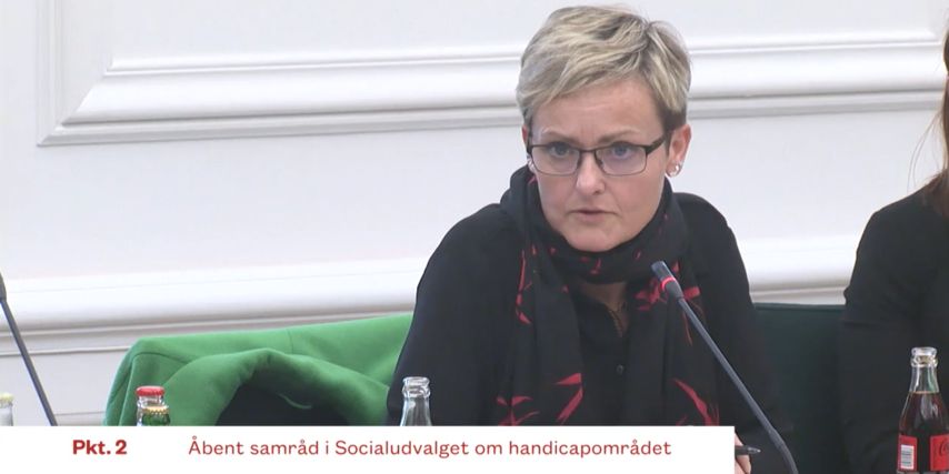 Pernille Rosenkrantz-Theil (S) tog på et samråd i Folketinget et helt usædvanligt opgør med regeringens hidtidige linje med økonomiforhandlingerne med kommunerne ved at kæve fælles kvalitetsstandarder på handicapområdet. De skal sikre fælles og højere standarder for hjælpen til handicappede.