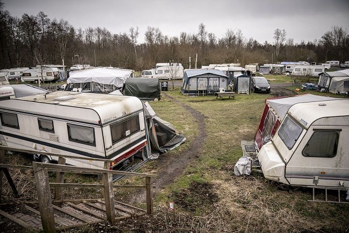 Corona Camping ved Køge.