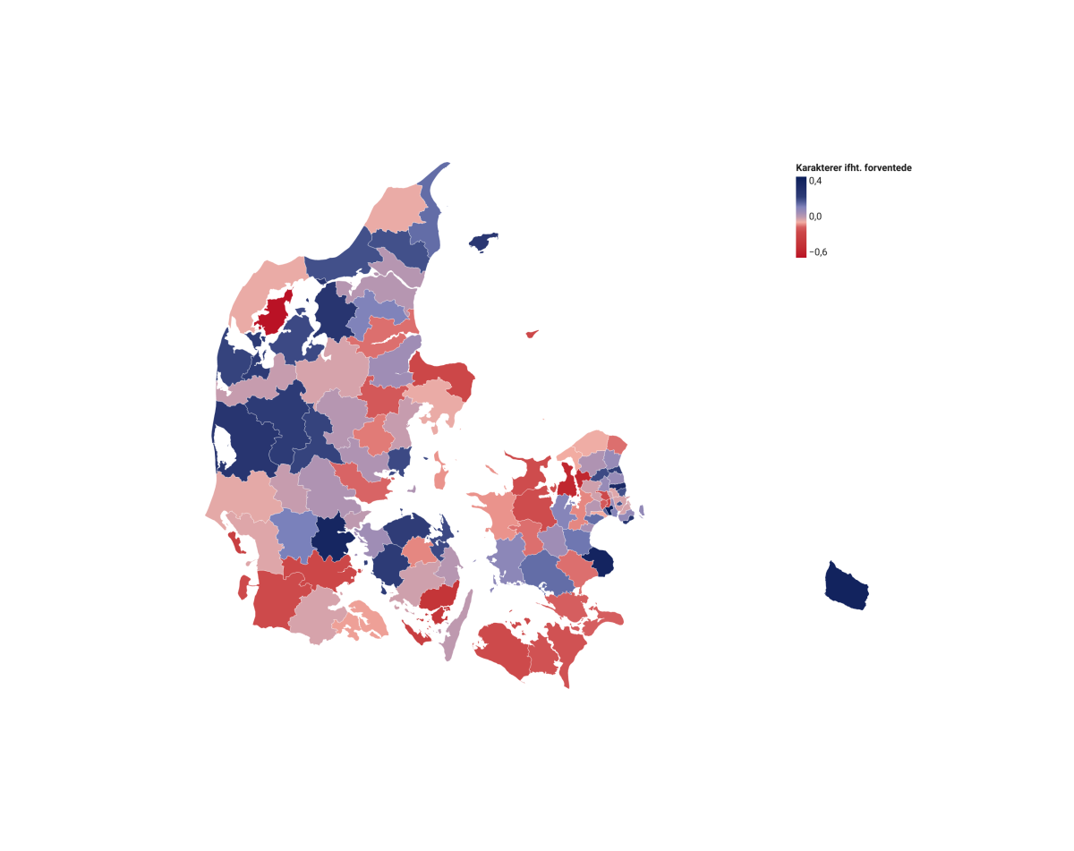 Stor Forskel På Kommunernes Evne Til At Løfte Elevernes Karakterer Se Alle Tallene Her Nb 