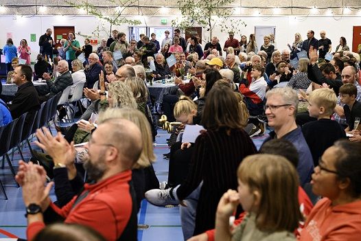 Billedet her er fra Årets Landsby 2022, Stjær i Østjylland.