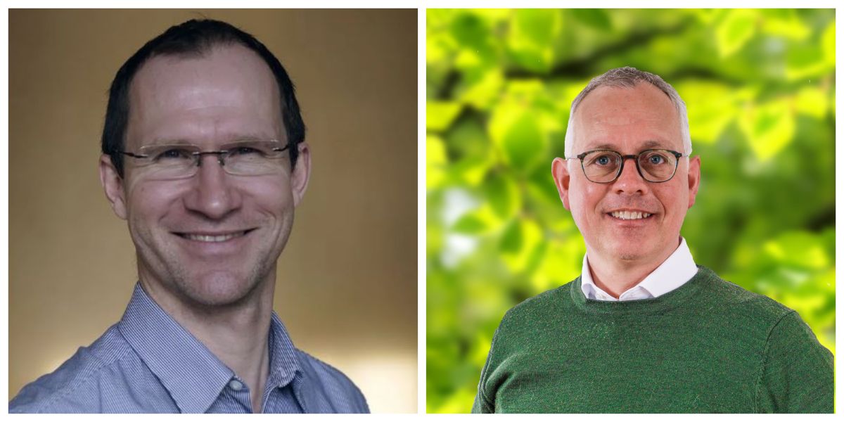 Socialdemokraten Jakob Meibom (t.v.) og konservative Bo Christensen fra byrådet i Sorø overvejer at sende Movia på porten, når det gælder drift af skolebusser.