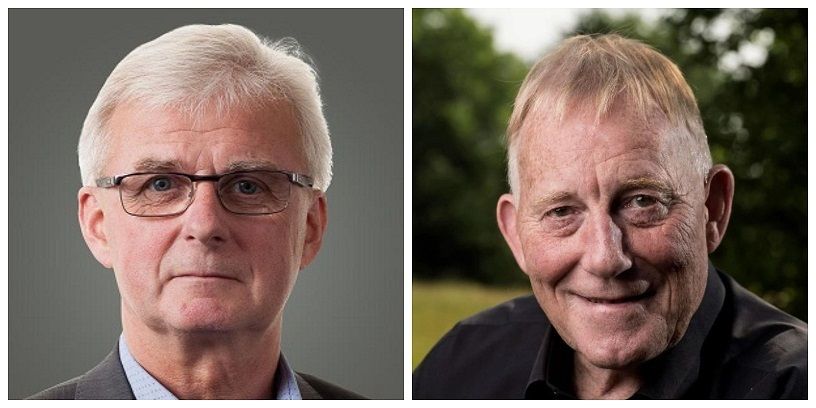 Borgmester Tonni Hansen (t.v.) har modtaget et krav om, at han indkalder til ekstraordinært kommunalbestyrelsesmøde, hvor et svar til Ankestyrelsen skal besluttes. Brevet, som medlemmerne af V, K og RV, står bag, er sendt af den vragede formand for børne- og skoleudvalget, Søren Ramsing (t.h.).