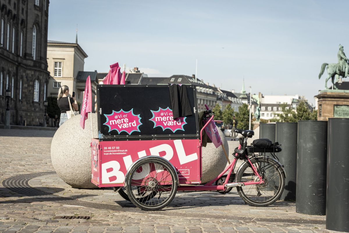 BUPL's medlemmer har på det seneste demonstreret for at opnå højere løn til pædagogerne.
