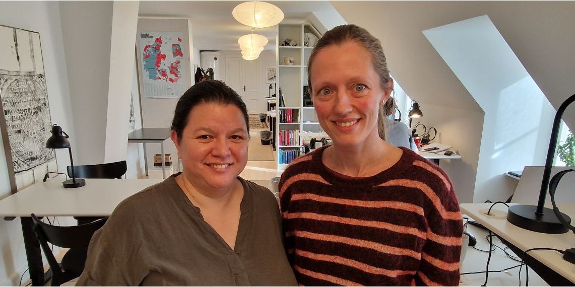 NB-Ældres redaktion deltager i KL's konference om ældre og sundhed på torsdag i Kolding - hiv fat i os med din idé til kommende historier. Christina Yoon (tv) og Rikke Gundersen