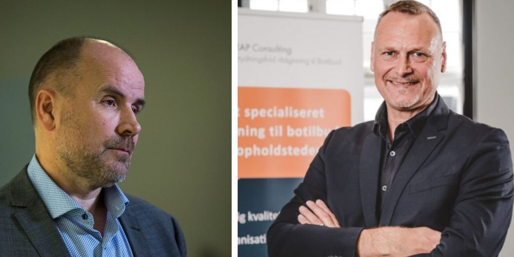 Socialdirektøren i Aarhus, Erik Kaastrup-Hansen (tv), åbner op for at flytte sagsbehandlingsfokus fra paragrafferne til borgerne. Men det er ikke unden risiko, da paragrafferne skal sikre borgernes retssikkerhed, mener CEO Flemming Trap (th).