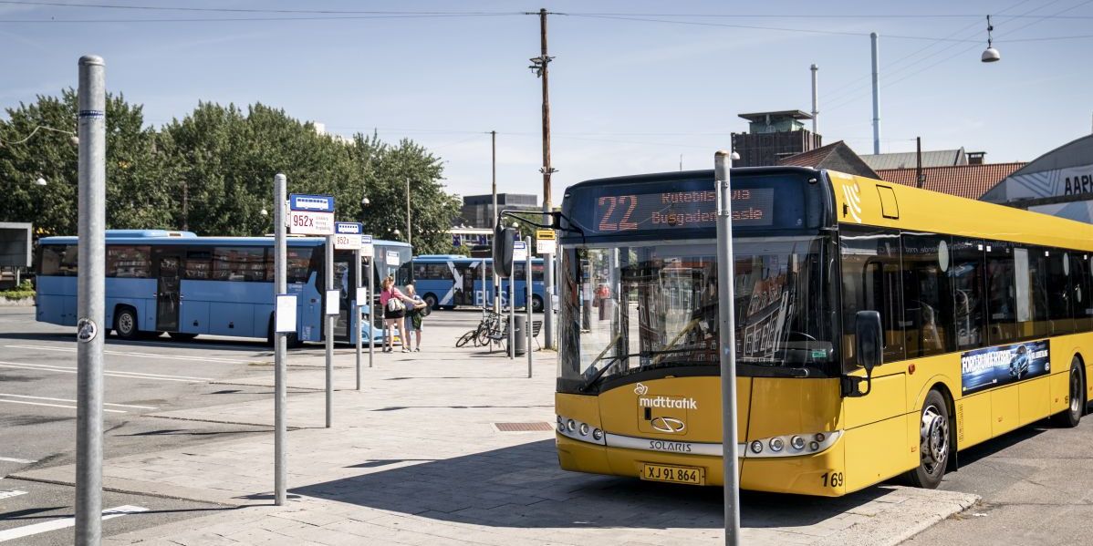 1. november blev det slut med kontanter i bybusserne i Aarhus Kommune.