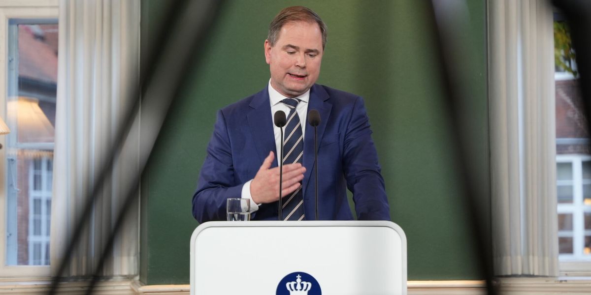 Finansminister Nicolai Wammen (S) fremlægger regeringens 2030-plan.