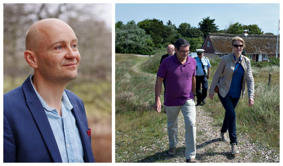 Frank Jensen (tv.), Radikale Venstres borgmester på Fanø, må sande, at Socialdemokratiets Johan Brink (th. i selskab med Helle Thorning-Schmidt i 2013) og Venstre har trukket sig fra konstitueringsaftale.