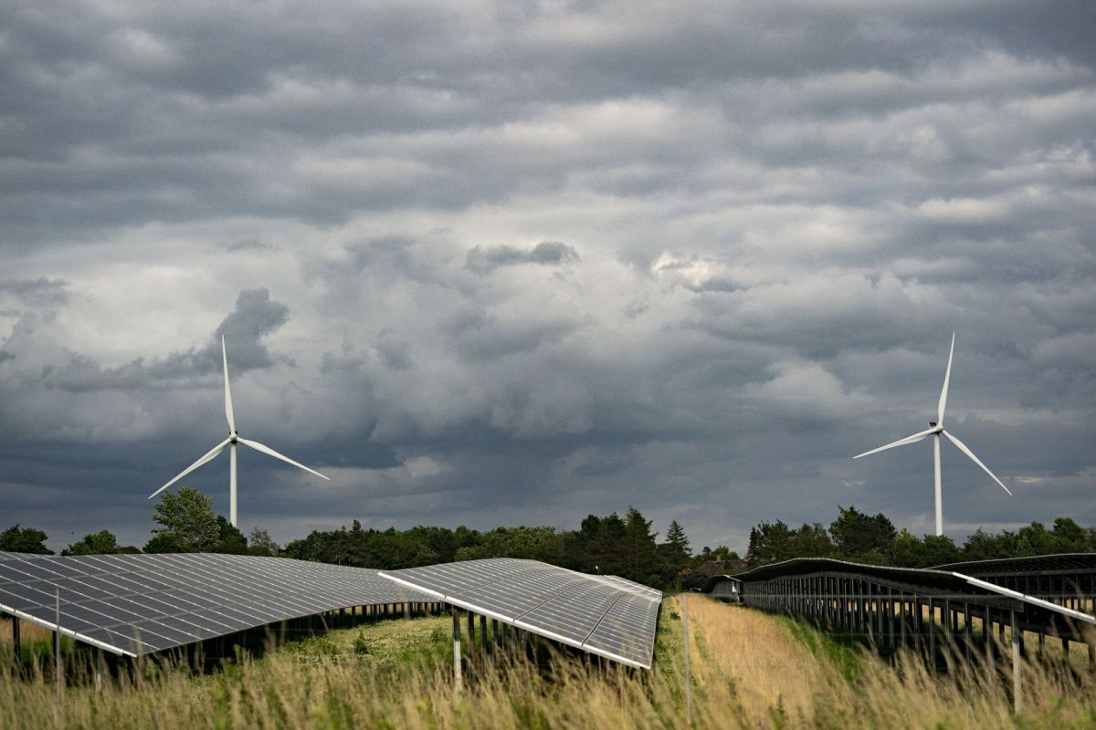 Denne solcellepark langs motorvejen på Sydsjælland var mulig at opføre. Andre steder nærmere hovedstaden begrænser reserverede arealer til infrastruktur kommunernes mulighed for at igangsætte vedvarende energiprojekter.