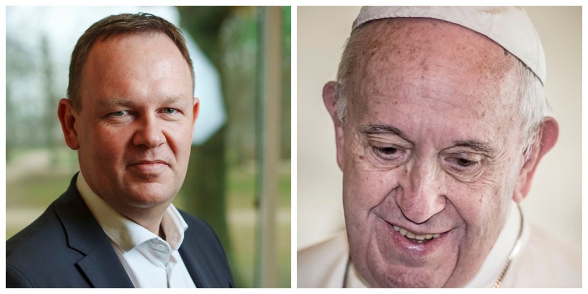 I denne uge er Esbjergs borgmester til klima- og energikonference i Vatikanet - det indbefatter blandt andet også et møde med pave Frans.