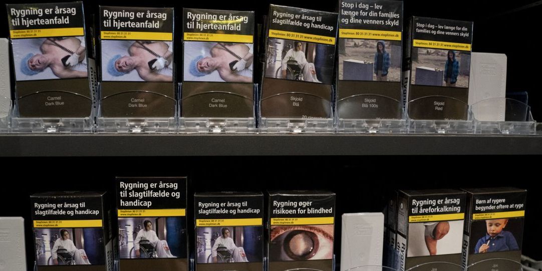 Den ene borger endte på skadestuen, fordi han havde spist cigaretter og kaffe i en mængde, der forgiftede ham.